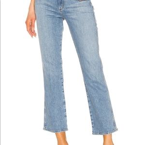 NWT Agolde High Rise Pinch Waist Kick in DIVIDE